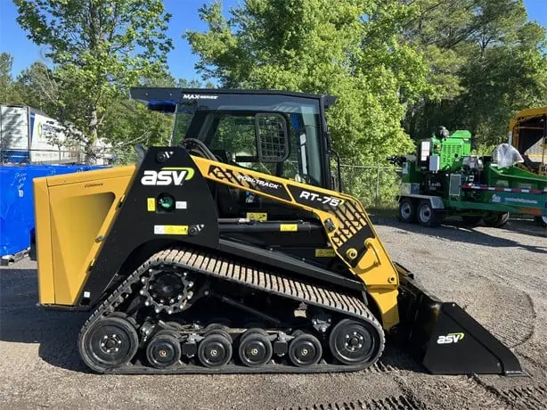 Asv Track Skid Steer With 72" Dirt Bucket | 2025 Model Posi-Track Rt75 Max | 74 Hp | 22.6 Gpm 1