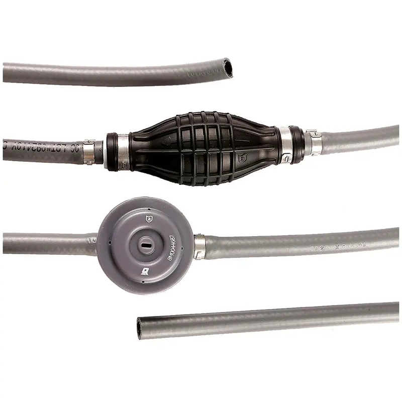 Attwood Universal Fuel Line Kit - 3/8" Dia. X 6 Length W/Fuel Demand Valve [93806Ufdv7] 1