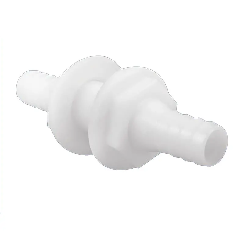 Attwood White Plastic Double Ended Connector - 3/4" Inner Diameter [3878-3] 1