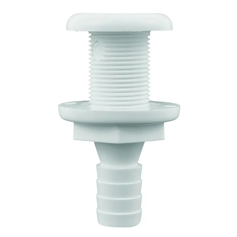 Attwood White Plastic Thru-Hull Fitting - 5/8" Inner Diameter [3872-3] 1