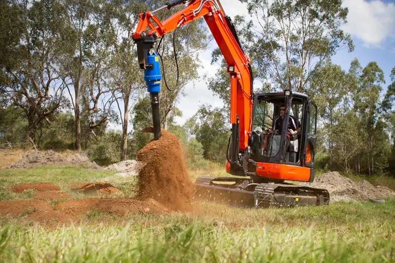 Auger Torque | Auger Range | Models Pa Series | 22" To 60" Diameter | 4.33" Square Shaft | Machine Size 17 To 45 Tons | For Excavators 1