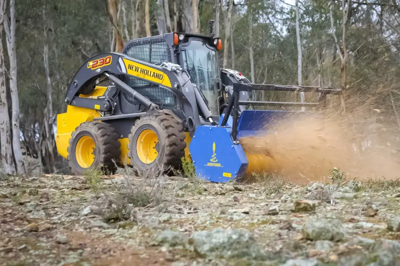 Auger Torque | Variable Mulchers | Models Vm40 & Vm60 | Width 40" To 60" Inches | Hydraulic Flow 15 To 25 Gpm | For Skid Steer 1