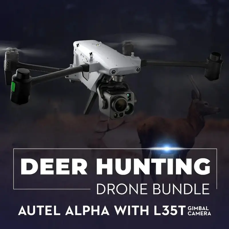 Autel Deer Hunting Drone Bundle | Autel Alpha With Dg-L35t Gimbal 1