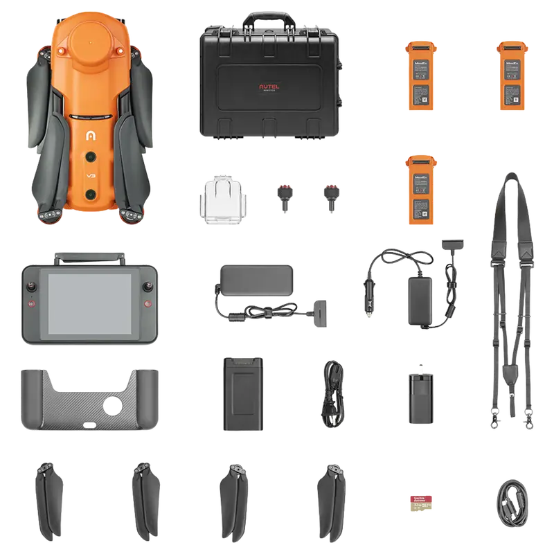 Autel Robotics Evo Ii Dual 640T Rtk Rugged Bundle V3 | Thermal Camera 640×512 Resolution | Flight Time 38 Min 1