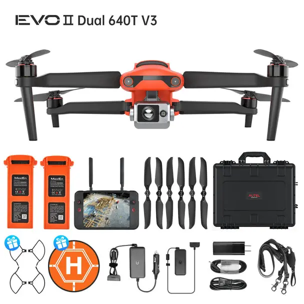 Autel Robotics Evo Ii Dual 640T V3 Thermal Drone Rugged Bundle 1