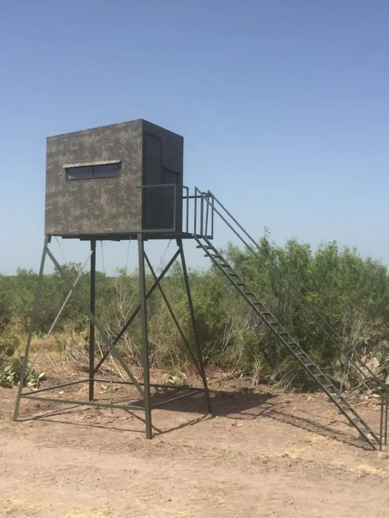 Aws Blind Atascosa Insulated Hunting Blinds | Model 5X7 Ground Blind | Height Up To 20' | Width 60" X 84" | Stationary Setup | For Deer Hunters & Wildlife Enthusiasts 10