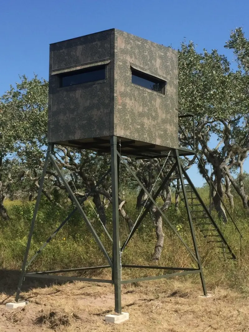 Aws Blind Atascosa Insulated Hunting Blinds | Model 5X7 Ground Blind | Height Up To 20' | Width 60" X 84" | Stationary Setup | For Deer Hunters & Wildlife Enthusiasts 11