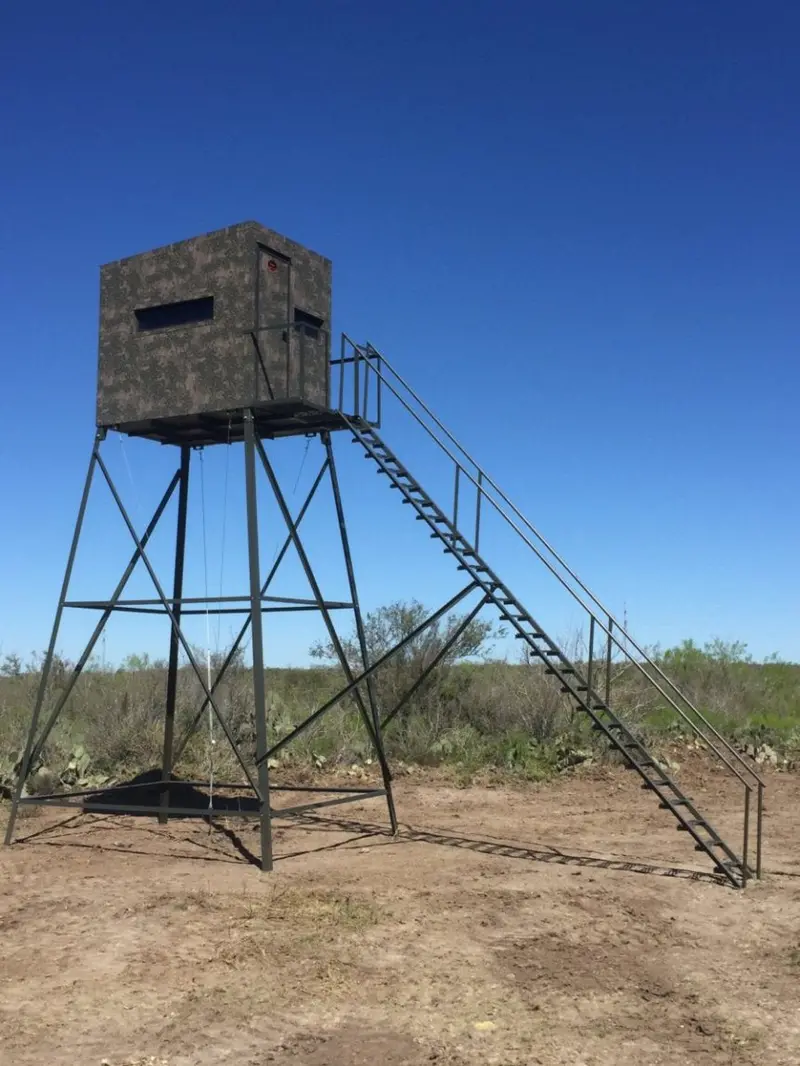 Aws Blind Atascosa Insulated Hunting Blinds | Model 5X7 Ground Blind | Height Up To 20' | Width 60" X 84" | Stationary Setup | For Deer Hunters & Wildlife Enthusiasts 15
