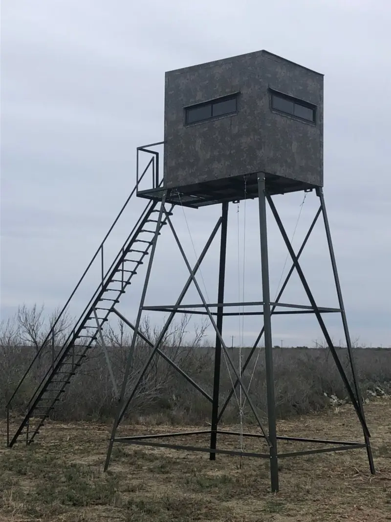 Aws Blind Atascosa Insulated Hunting Blinds | Model 5X7 Ground Blind | Height Up To 20' | Width 60" X 84" | Stationary Setup | For Deer Hunters & Wildlife Enthusiasts 16