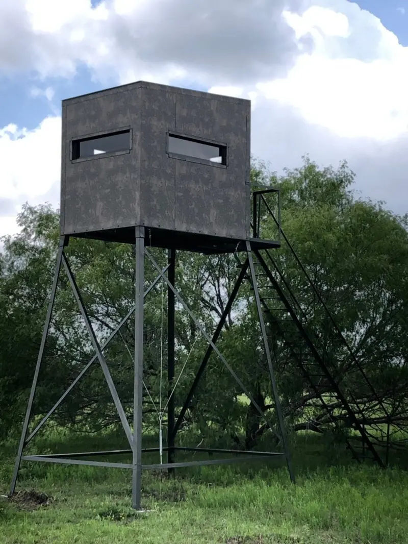 Aws Blind Atascosa Insulated Hunting Blinds | Model 5X7 Ground Blind | Height Up To 20' | Width 60" X 84" | Stationary Setup | For Deer Hunters & Wildlife Enthusiasts 17