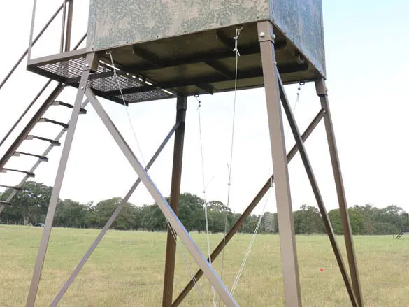 Aws Blind Atascosa Insulated Hunting Blinds | Model 5X7 Ground Blind | Height Up To 20' | Width 60" X 84" | Stationary Setup | For Deer Hunters & Wildlife Enthusiasts 24
