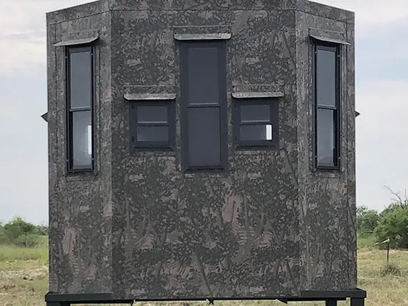 Aws Blind Atascosa Insulated Hunting Blinds | Model 5X7 Ground Blind | Height Up To 20' | Width 60" X 84" | Stationary Setup | For Deer Hunters & Wildlife Enthusiasts 33