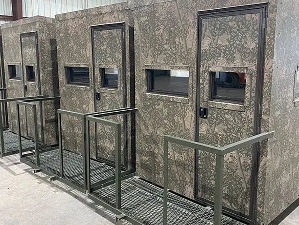 Aws Blind Atascosa Insulated Hunting Blinds | Model 5X7 Ground Blind | Height Up To 20' | Width 60" X 84" | Stationary Setup | For Deer Hunters & Wildlife Enthusiasts 35