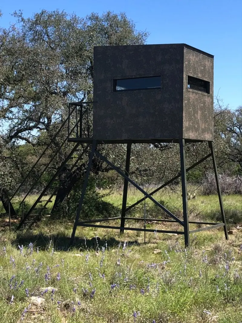 Aws Blind Atascosa Insulated Hunting Blinds | Model 5X7 Ground Blind | Height Up To 20' | Width 60" X 84" | Stationary Setup | For Deer Hunters & Wildlife Enthusiasts 6