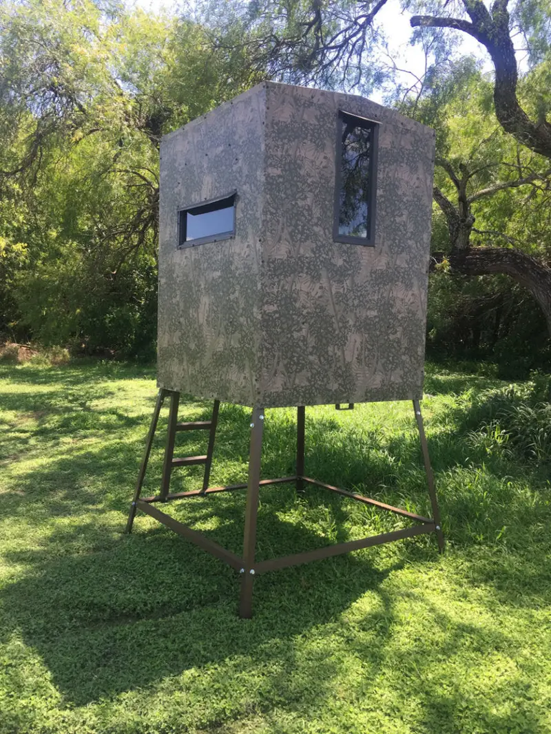 Aws Blind Bushlan Outfitter Hunting Blinds | Models 5X5, 5X7 & 5X9 | Widths 60", 84" & 108" | For Deer Hunting 1