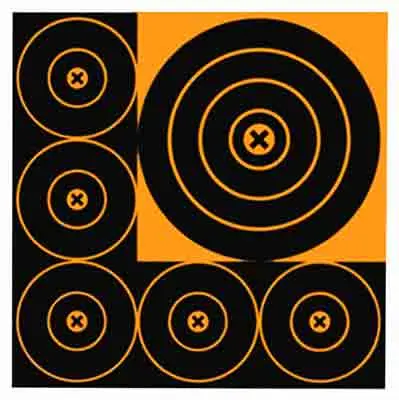 B/C Target Big Burst - 8"-3/4"-15 Bull's-Eye Targets 1