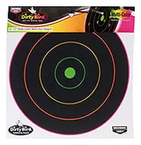 B/C Target Dirty Bird 12"Multi - -Color Bull's-Eye 10 Targets 1