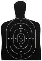 B/C Target Eze-Scorer 12"X18" - Bc27 Silhouette 10 Targets 1