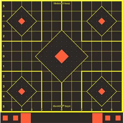 B/C Target Shoot-N-C 12" - Sight-In Target 5-Pk 1