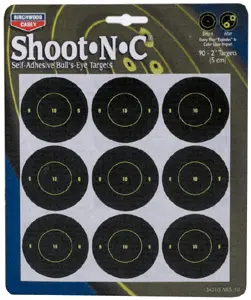 B/C Target Shoot-N-C 2" - Bull's-Eye 108 Targets 1