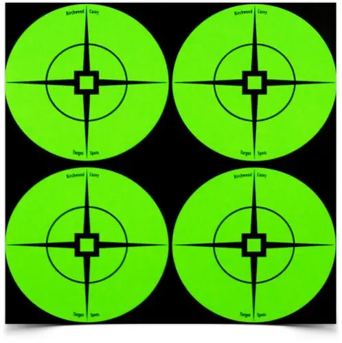 B/C Target Spots 3" Target - 40 Targets Green 1