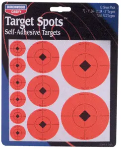 B/C Target Spots Assortment - 1"-60/2"-30/3"-20 1