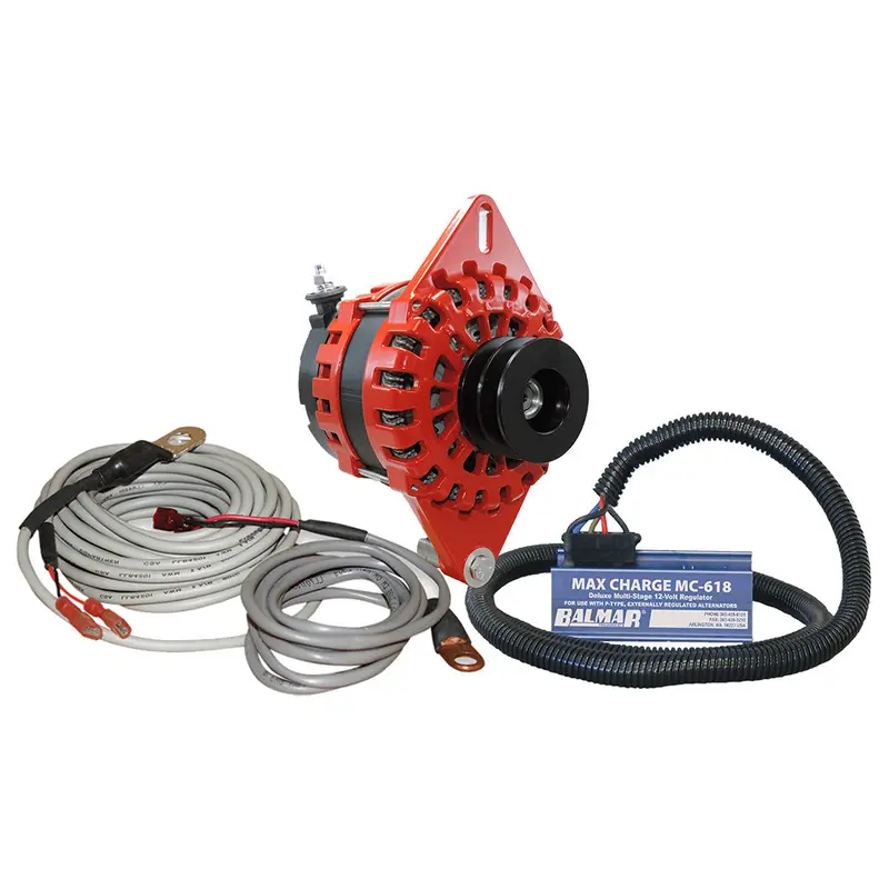 Balmar Xt 250A Singleft Alternator, Mc Regulator, T Sensors, Dualpul, Kit [Xt-Sf-250-Dv-Kit] 1
