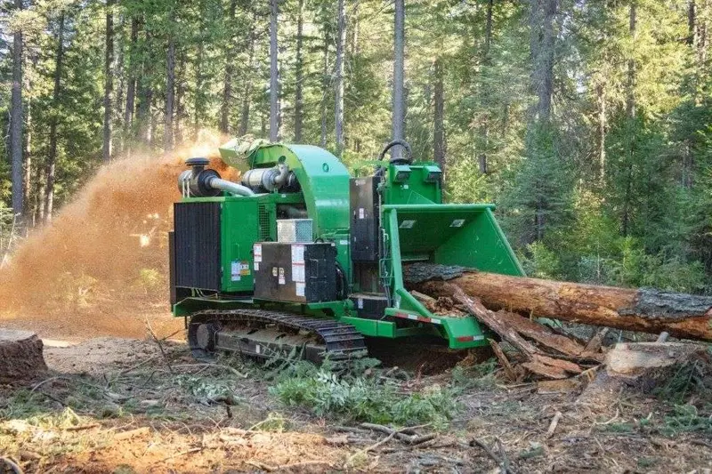 Bandit Drum Style Whole Tree Chipper | 2025 Model 2290 | Width 118" Inches | Forestry Style Stationary Discharge 1