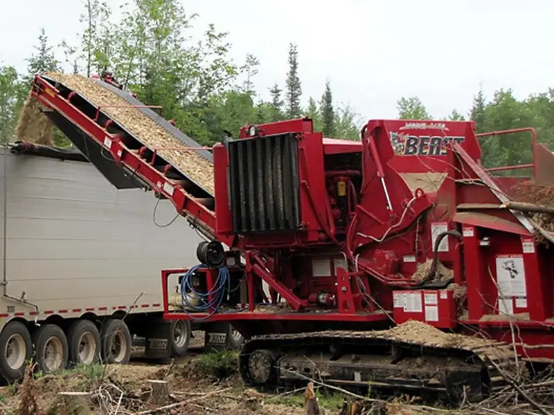 Bandit Horizontal Grinder — Towable / Track | 2024 Model 3680Xp | Beast Recycler 2