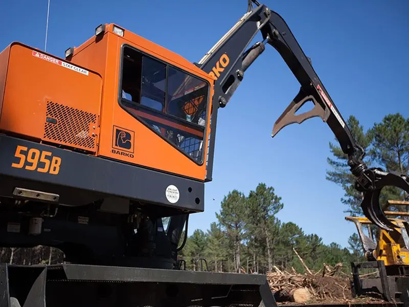 Barko Knuckleboom Loader | 2025 Model 595B | Width 8' 5" Ft | Horsepower 173 Hp | For Heavy-Duty Operations 1