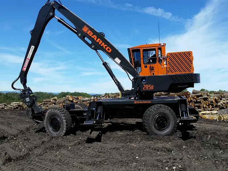 Barko Rough Terrain Loader | 2025 Model 295B Rtc | Width 9' 11" Ft | Horsepower 173 Hp | For Compact Operations 1
