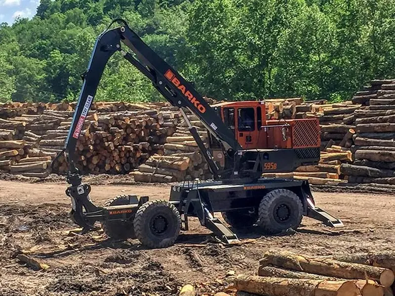 Barko Rough Terrain Loader | Model 595B Rtc | Width 9' 11" Ft | Horsepower 173 Hp | For Heavy-Duty Operations 1