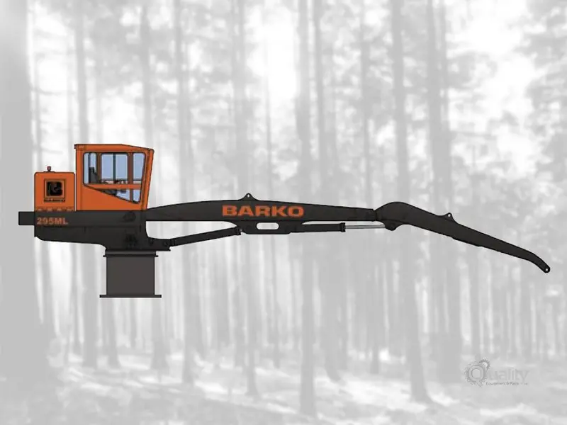 Barko Stationary Electric Loader | 2025 Model 295-Se | Width 8' 5" Ft | Horsepower 100 Hp | For Log Loaders 1