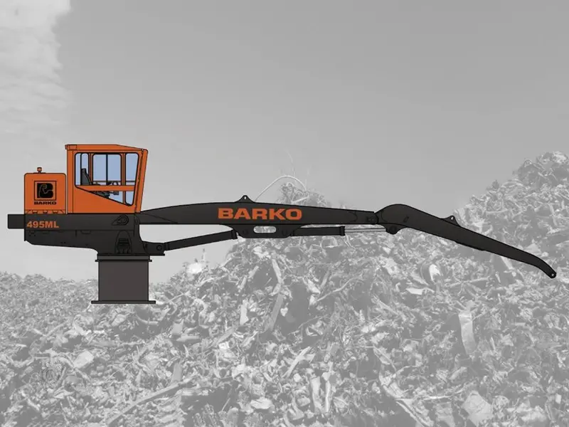 Barko Stationary Electric Loader | 2025 Model 495-Se-Ers | Width 8' 5" Ft | Horsepower 100 Hp | For Log Loaders 1