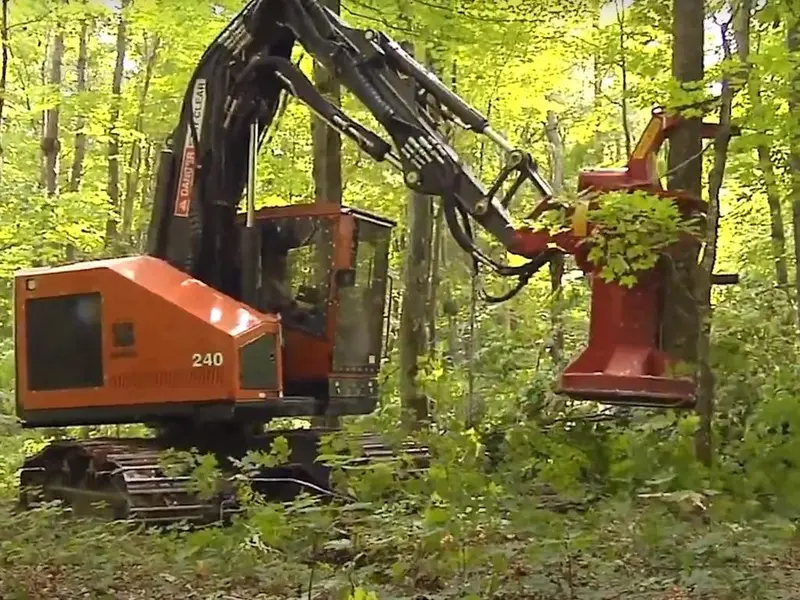 Barko Tracked Feller Buncher | 2025 Model 240-Fb | 22.5 Tons Class | Width 9' 4" Ft | For Forestry Applications 1