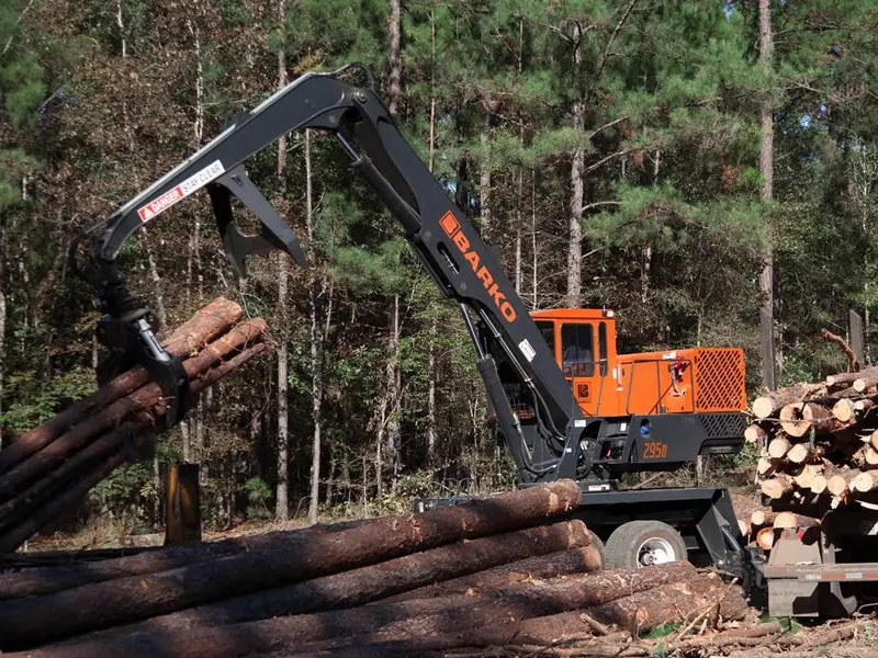 Barko Trailer-Mounted Loader | 2025 Model 295B | Width 8' 5" Ft | Horsepower 173 Hp | For Efficient Loading Operations 1