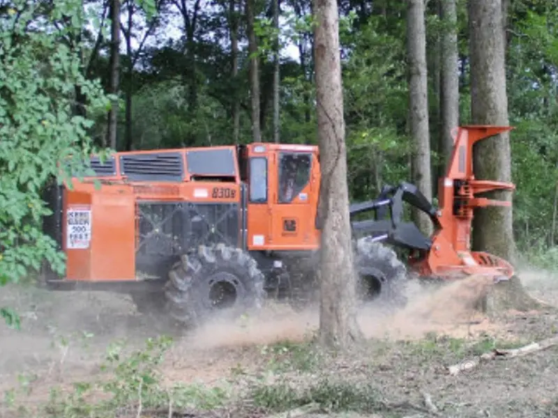 Barko Wheeled Feller Buncher | 2025 Model 830B | Horsepower 300 Hp | Width 9' 10" Ft 1