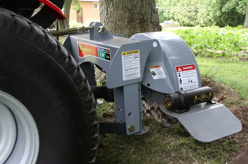 Baumalight 3-Point Hitch Stump Grinder | Model 1P24 | Rotor Size 24" | 20 - 45 Hp | For Tractors 1