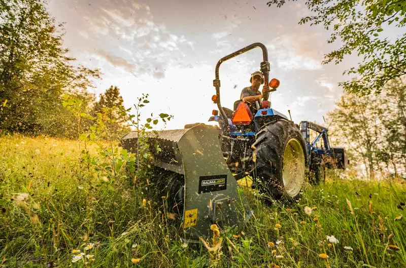 Baumalight 3-Pt Brush Mulchers | Model Mp348, Mp-360 & Mp-560 | Rotor Width 48" & 60" | Path Width 60", 72" & 75" | Horsepower 25 To 65 Hp | For Tractors 1