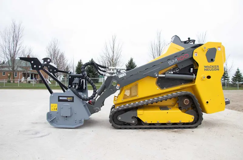 Baumalight Fixed Tooth Brush Mulcher | Model Ms530m | Cutting Width 30" | 12 - 20 Gpm | For Mini Skid Steers 1