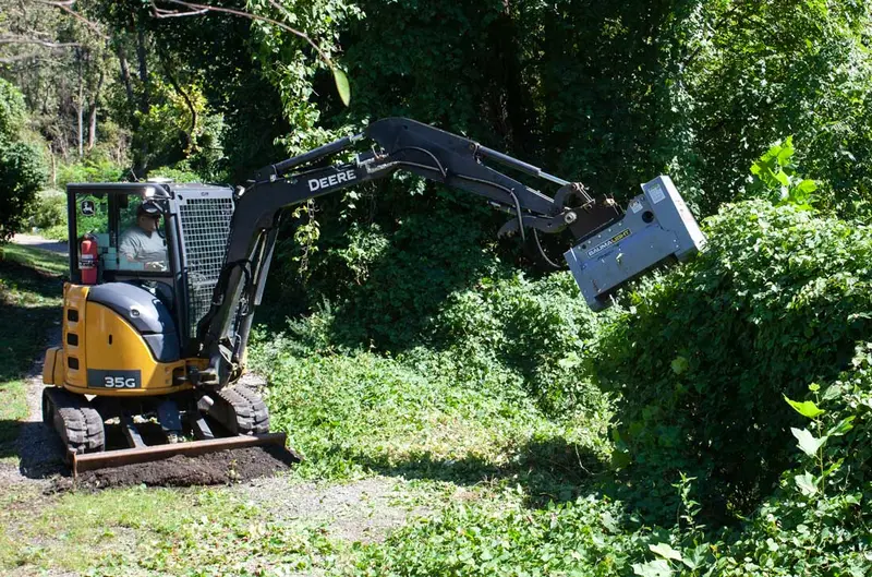 Baumalight Fixed Tooth Mulcher | Model Mx330 | Path Width 38" | Machine Size 3 To 10 Tons | For Excavators 1