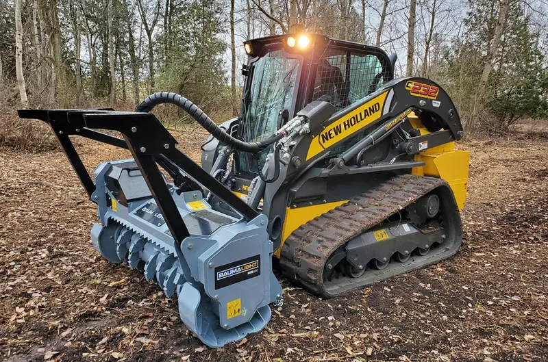 Baumalight Hd Fixed Tooth  Brush Mulcher | Model Ms-960 & Ms1160 | Cutting Width 60" & 75" | 30 - 45 Gpm | For Skid Steers 1