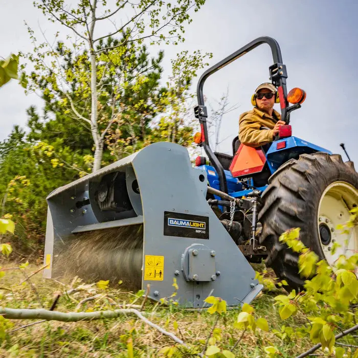 Baumalight Mp348 Brush Mulcher | Cutting Width 48" | 25-50 Hp | For Pto On Tractors 1