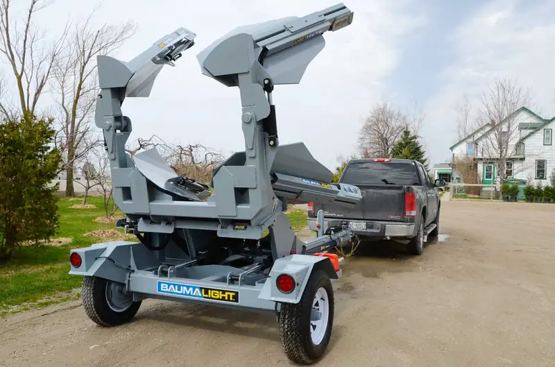 Baumalight Trailer Mounted Tree Spade | Tr Series | Root Ball Diameter 30", 40" & 50" | 40 - 120 Hp | For Trucks 1