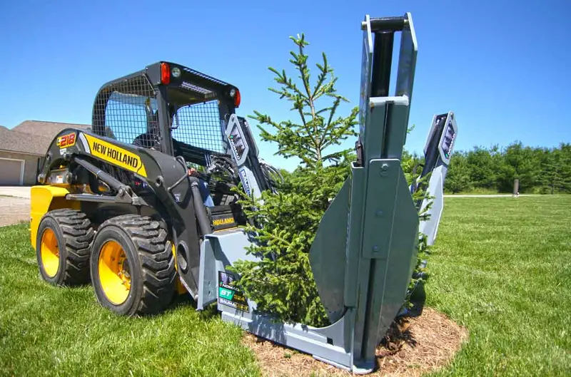 Baumalight Tree Spade | Model St330 | Root Ball Diameter 30" | 5 - 20 Gpm | For Skid Steers 1