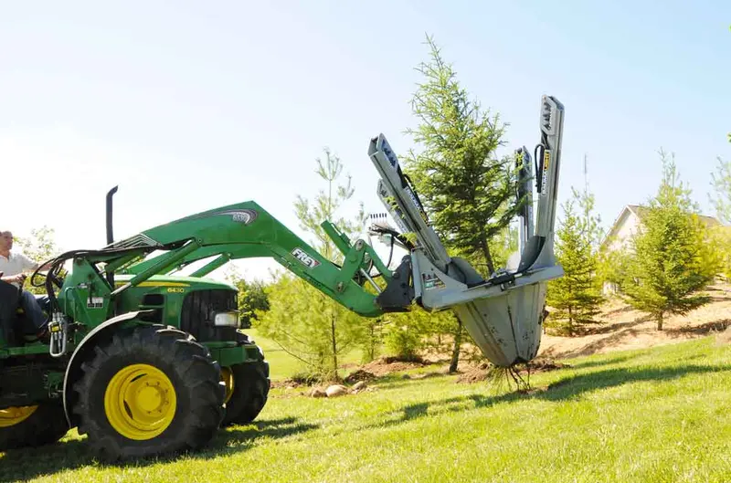 Baumalight Tree Spade | Model St440 | Capacity 40" Root Ball | 5 - 20 Gpm | For Telehandlers / Skid Steers 1