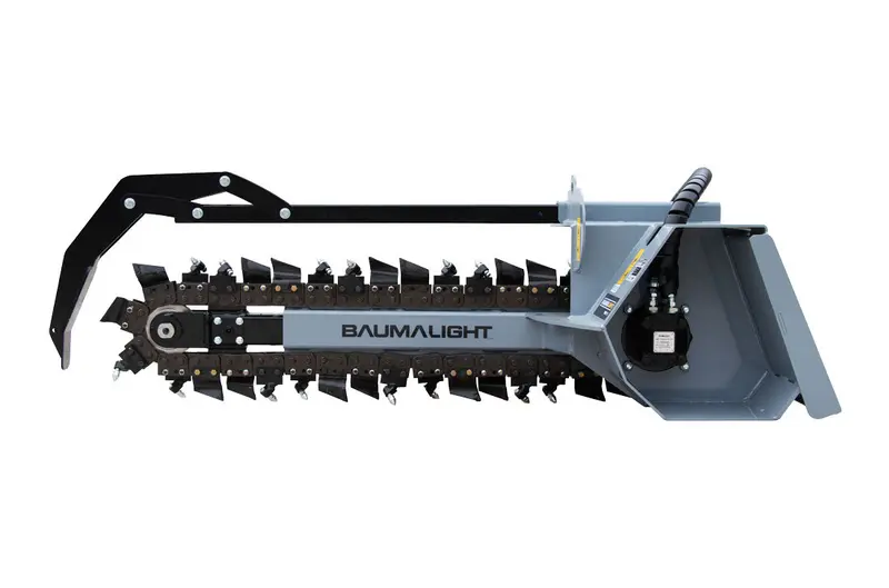 Baumalight Trencher | Model Tnm-336B | Trencher Depth 36" | Width 4"  To 6" | Hydraulic Flow Range 7 To 18 Gpm | For Skid Steers 1