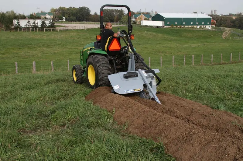 Baumalight Trencher | Model Tns-336 | Trench Depth 36" | Width 4" To 6" | Horsepower 30 To 55 Hp | For Tractors 1