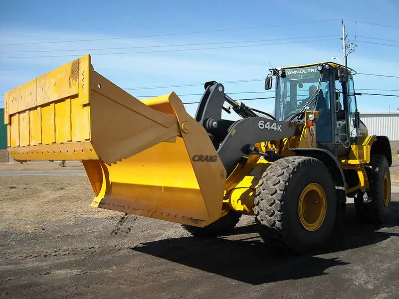Bedrock Attachments 4-In-1 Multi-Purpose Bucket | Width 96" | Model Tlb953-96-1.5-4In1 | Capacity 1.5 M³ | For Cat 953D Wheel Loaders 1