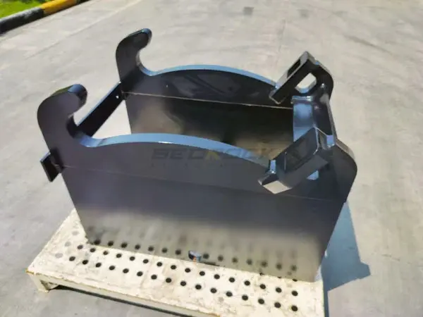 Bedrock Attachments Fusion Coupler Blank Hook | Model Wqp01 | For Wheel Loader Buckets 1